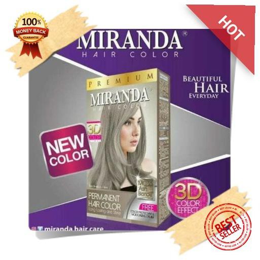  BEST  SELLER  Miranda cat  rambut  30ml Warna  baru MC 16 ash 