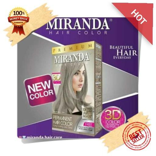  BEST  SELLER Miranda cat  rambut  30ml Warna baru MC 16 ash 