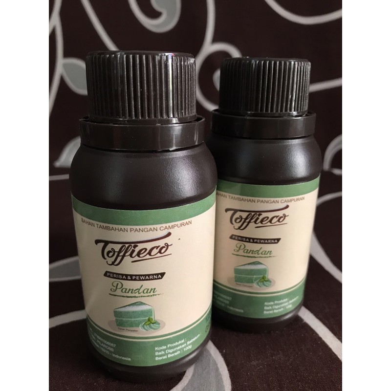 

TOFFIECO PANDAN Perisa & Pewarna 100grm