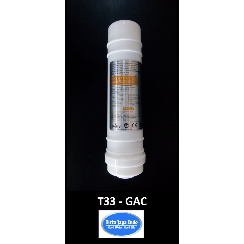 Filter Inline Quick Fitting - T33 GAC