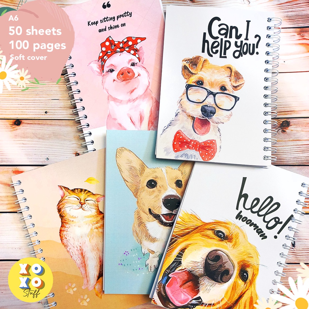 

Notebook Animal Cute size A6