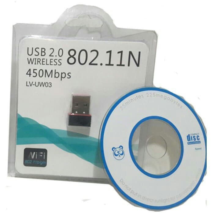 TBI USB WiFi 450mbps Dongle Wireless Adapter LV-UW03 802.11N Network