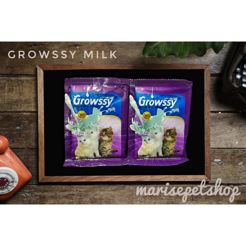 Susu kucing growsy non lactosa - susu bayi kucing