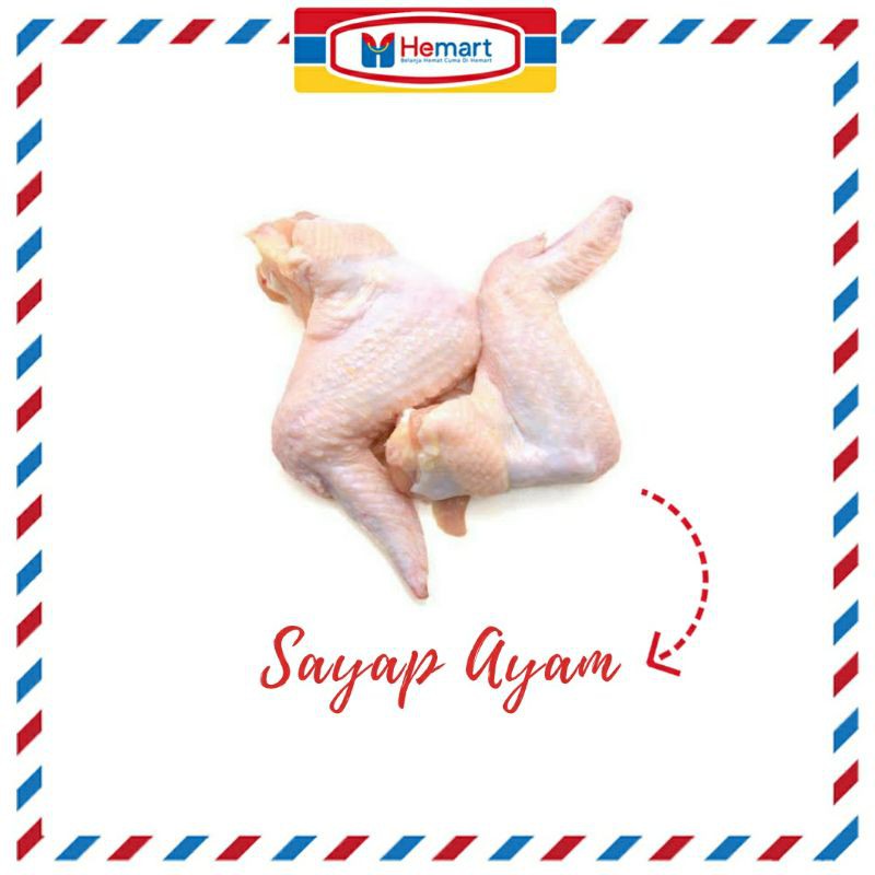 

PALING FRESH!!! SAYAP AYAM 500 GRAM / UNGGAS