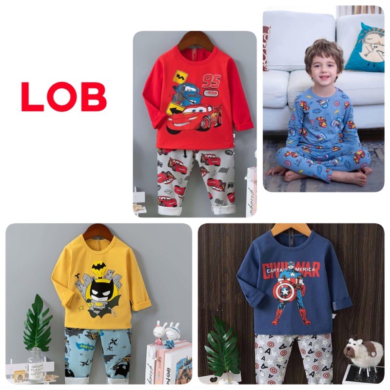 Mitolshop- setelan impor anak/ piyama import anak/ baju lengan panjang/ setelan ku bao/ kubao