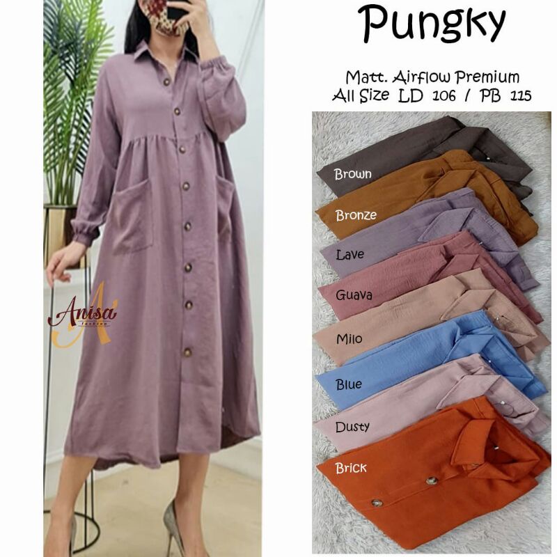 PUNGKY MIDI DRESS BY DENORA