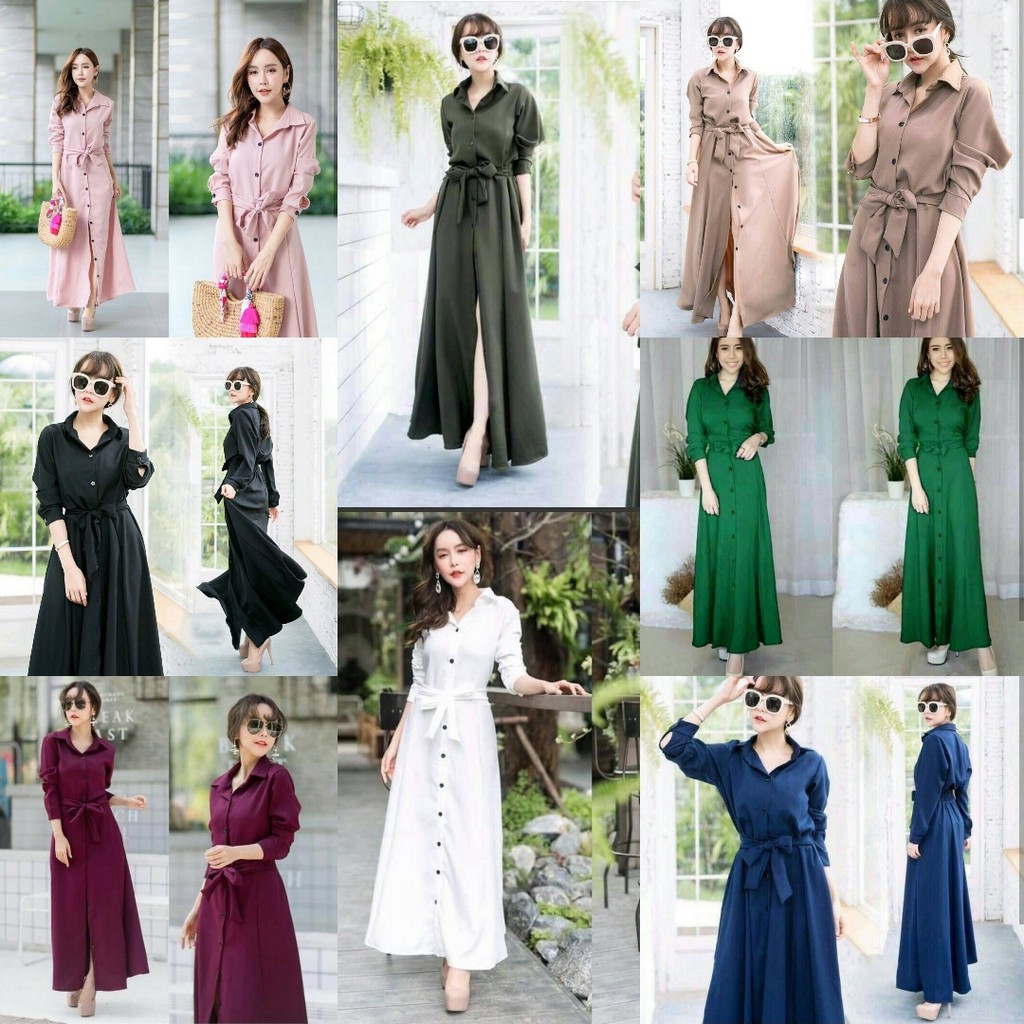 *[GLFK] Baju Gamis Wanita Terbaru / Gamis Wanita / Gamis Wanita / Gamis Busui Korea