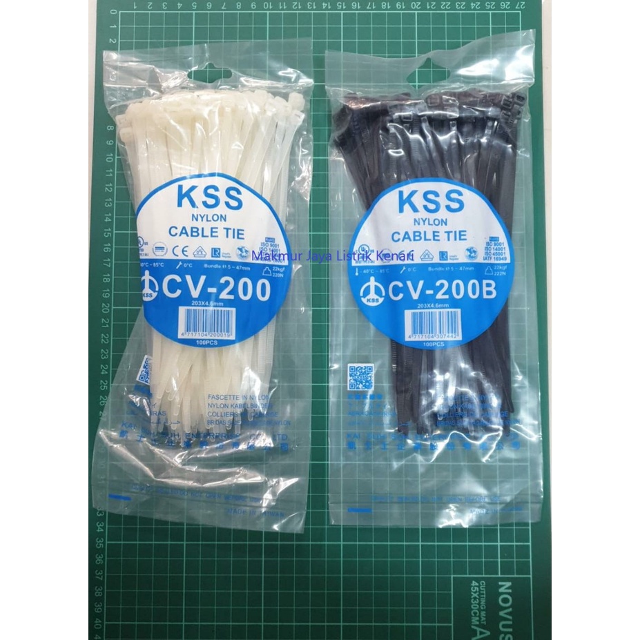 KABEL TIES / KABEL TIS / CABLE TIE CV 200 KSS 20CM CV200