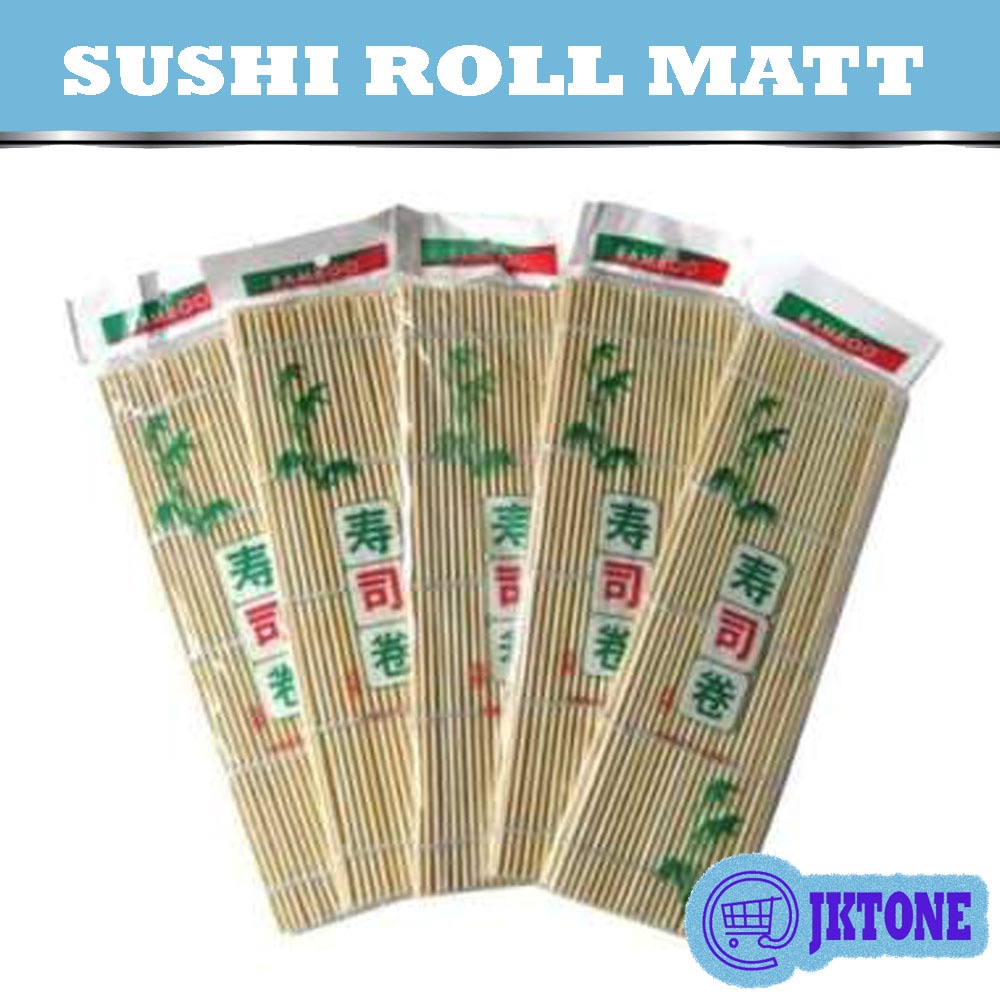 SUSHI ROLL MATT - MAKISU - TIKAR PENGGULUNG - SUSHI MAKER & ROLLER - TIKAR SUSHI