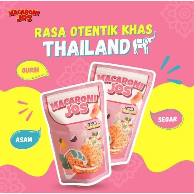 

Macaroni Jos Rasa Tomyam 100g