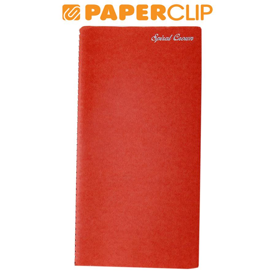 

NOTEBOOK MARUMAN N293-01 RED SPIRAL CROWN