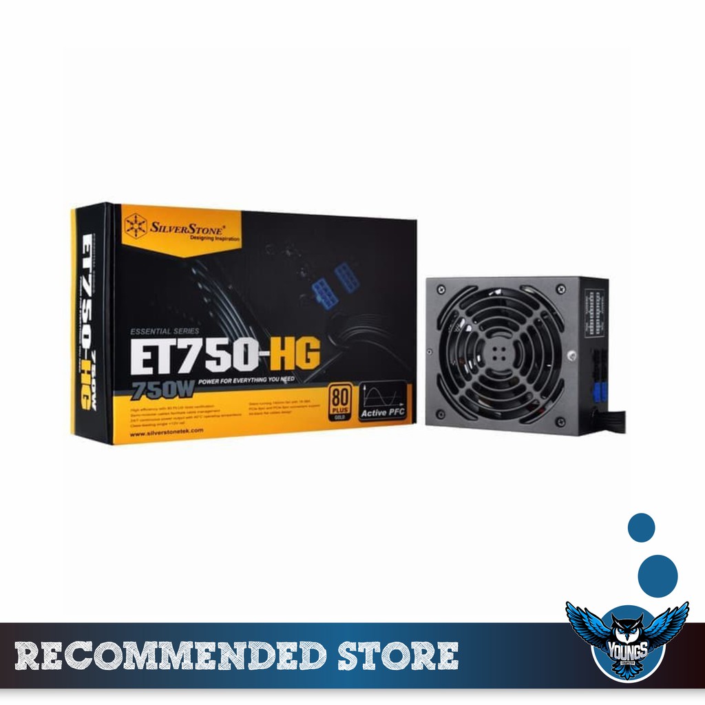 PSU SILVERSTONE 750W 80+ GOLD MODULAR ET750-HG POWER SUPPLY