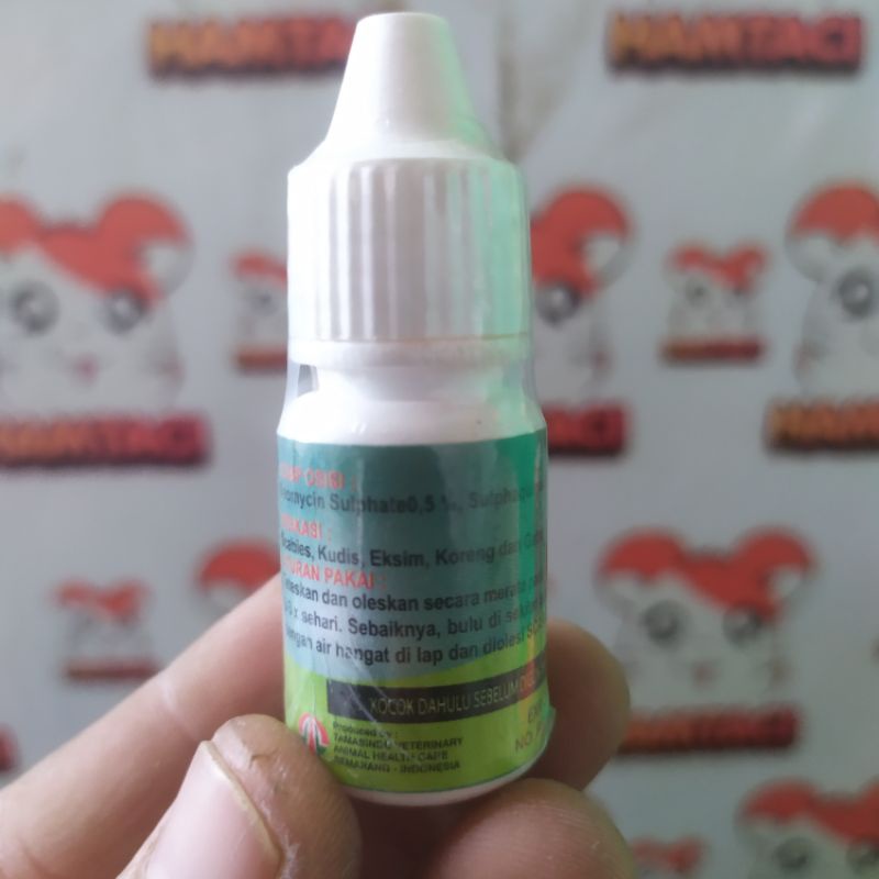 OBAT HAMSTER SCARDEX L OBAT ANTI JAMUR SCABIES OBAT KULIT HAMSTER