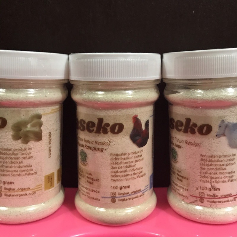 

MASEKO KALDU ORGANIK LINGKAR ORGANIK 100GR (BOTOL)