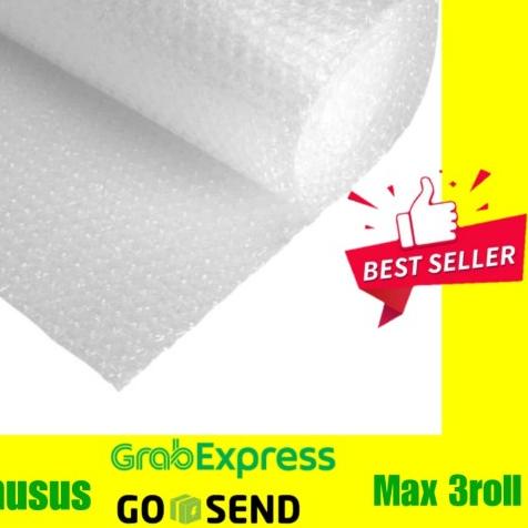 

❉ Bubble Wrap Roll Uk 125 x 50M 2.4kg Premium Tebal Packing Bubble (LK) - Putih ♖