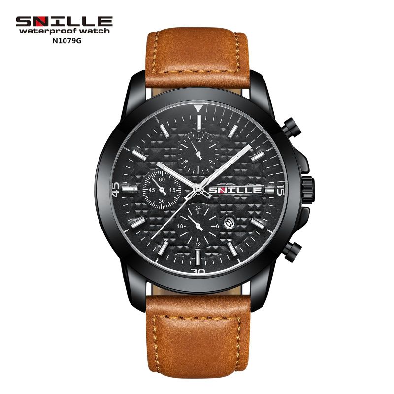 JAM TANGAN PRIA SNILLE N1079G ORIGINAL WATERPROOF 1ATM