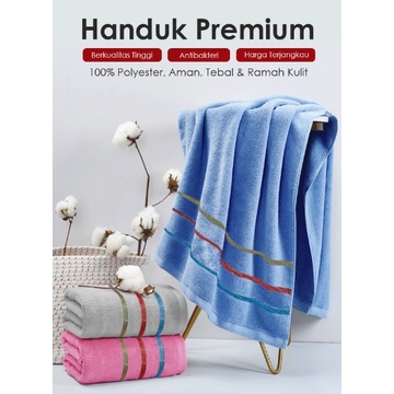 Handuk Mandi Dewasa Ukuran 70x140cm Jumbo Tebal /Handuk Mandi Premium Tebal - missbejogrosir