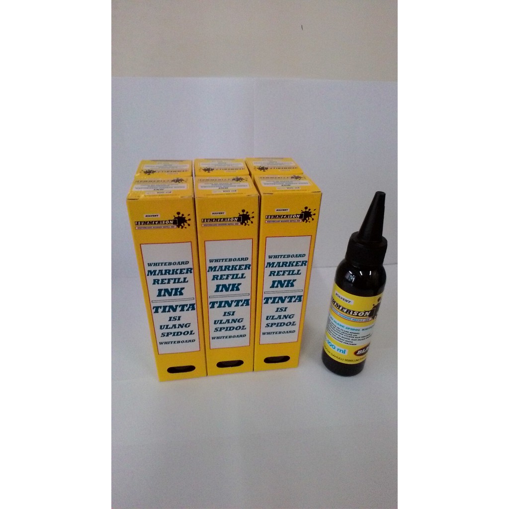 

Tinta spidol Whiteboard Summerson 100 ml Isi ulang dan refill spidol murah hemat berkualitas