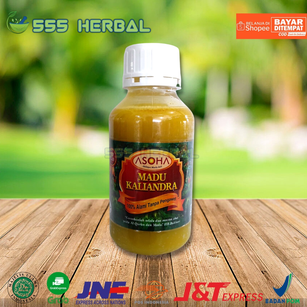 

Madu Asli Kaliandra ASOHA 700 gram Madu Murni