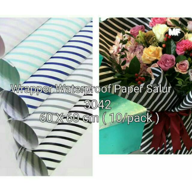 

Wrapper waterproof / kertas bunga / bungkus bunga / kertas salur