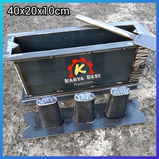 cetakan batako.lubang 40x20x10.lobang #0