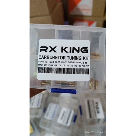 PILOT JET & MAIN JET TUNING KIT SPUYER KARBURATOR RXK RX-KING RX KING SIZE  PJ 22.5 25 27.5 30 32.5 