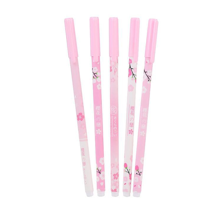 

ATK.TOP 1 Pc Pen Cair Gel Motif Japanese Sakura.