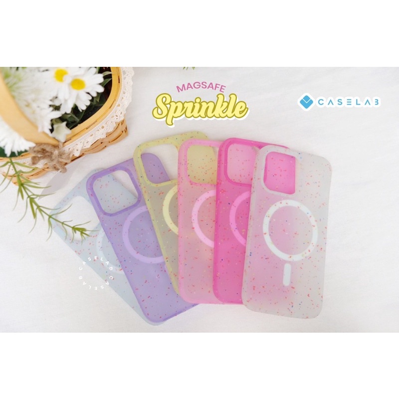 MAGSAFE SOFTCASE PASTEL COLOR SPRINKLE EDITION IPHONE 13PROMAX 13 13PRO 12PROMAX 12 12PRO 11PROMAX 11 11PRO XS XR X XSMAX PREMIUM MAGNETIC CASE