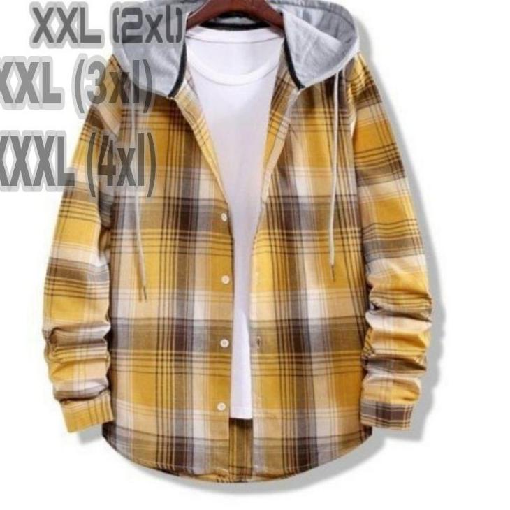 92 FLANNEL HOODIE ORIGINAL M-L-XL [PREMIUM QUALIY] BIG SIZE XXL XXXL XXXXL #HRZ h73➱