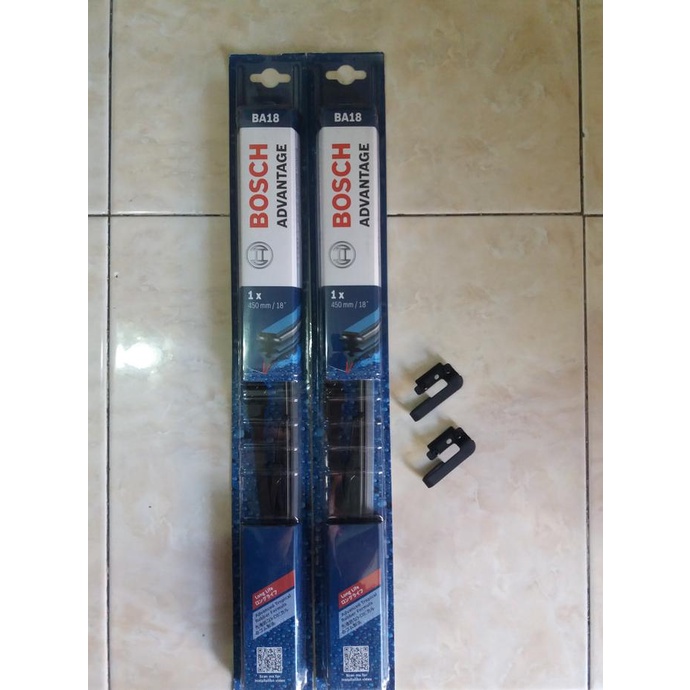 Jual Wiper mobil bosch advantage komplit adaptor tyt kijang grand 1986