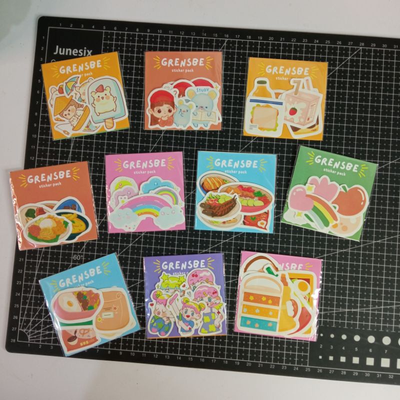 

(part 2) sticker journal aesthetic/ sticker cute die cut