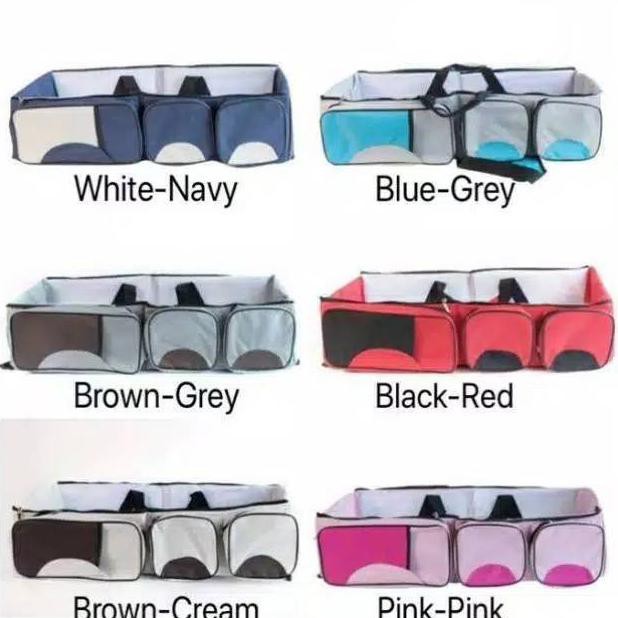 Tas Bayi Sekaligus Travel Bed / Tas Travel / Tas Perlengkapan Bayi De Kejardiskon41