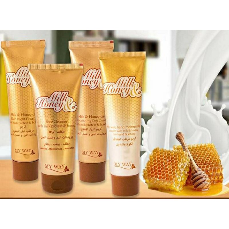 Paket Perawatan Milk & Honey by My Way