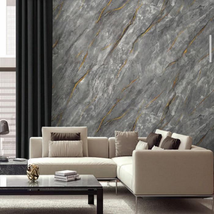 Wallpaper Wallpaper Dinding Korea Motif Marble Marmer Granit