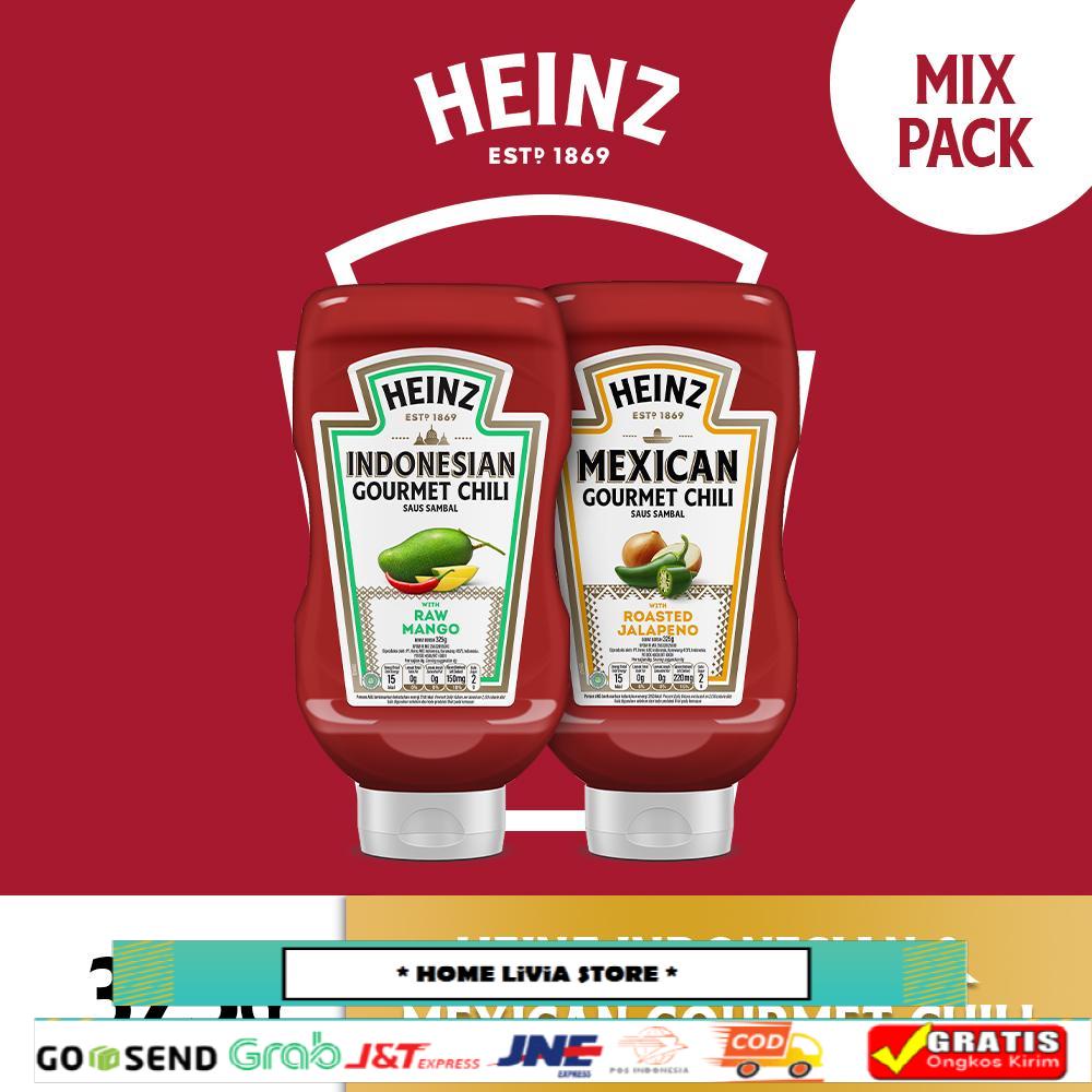 

HEINZ Sambal Indonesia 325 gr & Sambal Meksiko 325 gr