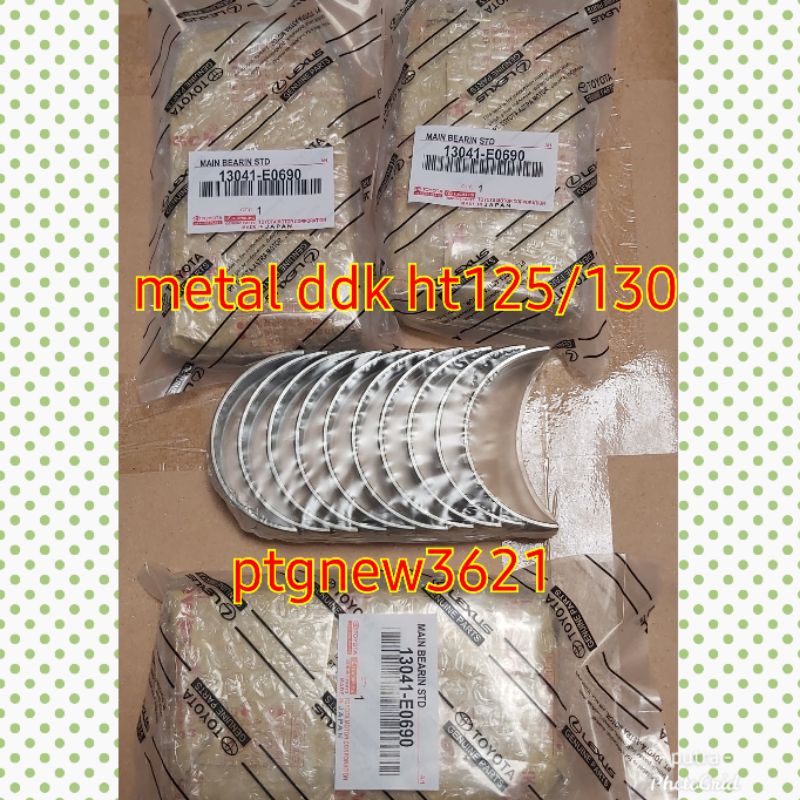 METAL DUDUK MAIN BEARING HINO DUTRO HT125 HT130 STD-100 ORIGINAL