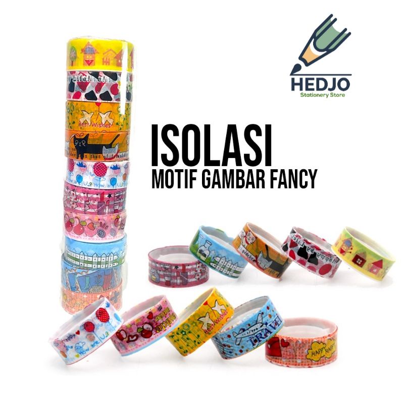 

Isolasi | selotif Fancy Lucu (ecer)