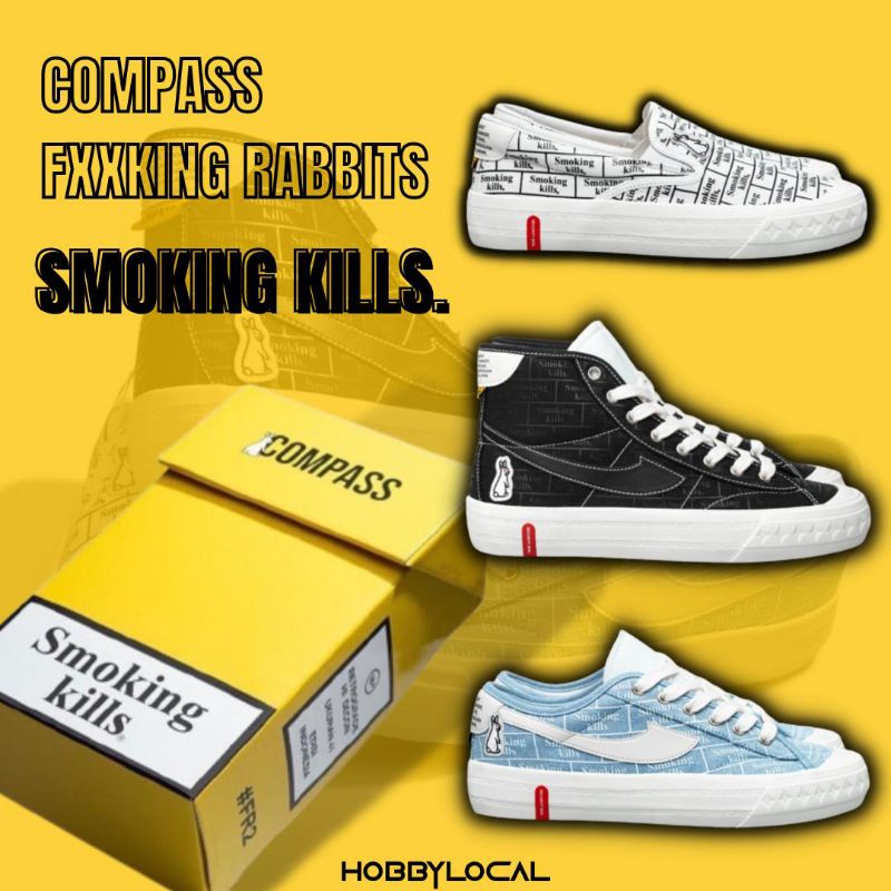 COMPASS SMOKING KILLS FXXKING RABBITS