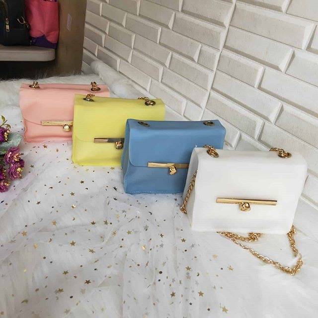 tas jelly impor cewek 2 in 1 lucu fashion selempang harga murah diskon sling surabaya