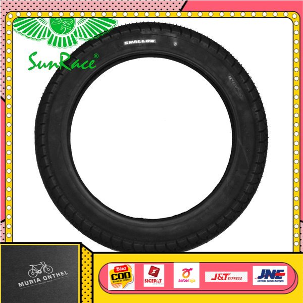 BAN DALAM BAN LUAR SEPEDA ATAU SEPEDA LISTRIK 16 X 2.125