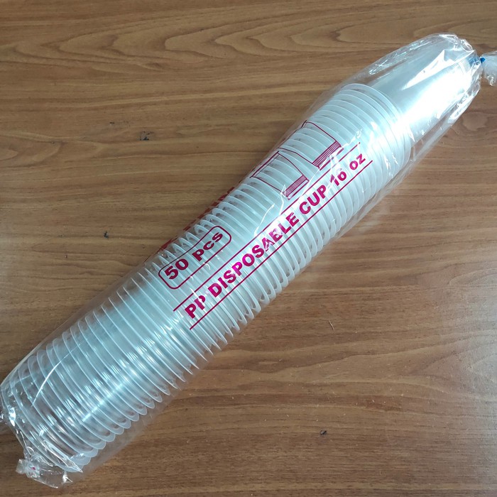 GELAS PRIMA CUP - UKURAN 16 OZ - GELAS JUICE - CUP MINUMAN ISI 50 PCS