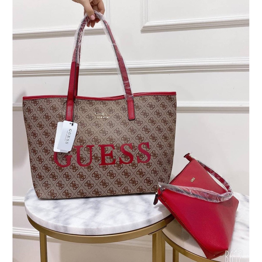 Tas Wanita - Guess Bag Tas Branded Import Totebag 297