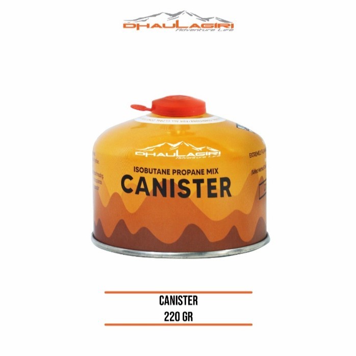 Canister 220g Tabung Gas Kosong Ulir Kanister Camping Outdoor Ultralight