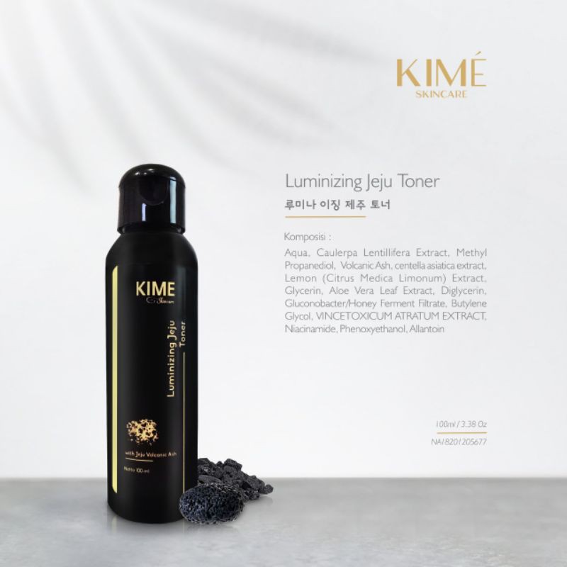 KIME TONER LUMINIZING JEJU TONER