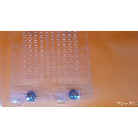 ✽ TEMPAT ISI KAPSUL NO.00 100 LUBANG / TATAKAN ISI KAPSUL NO 00 ✻