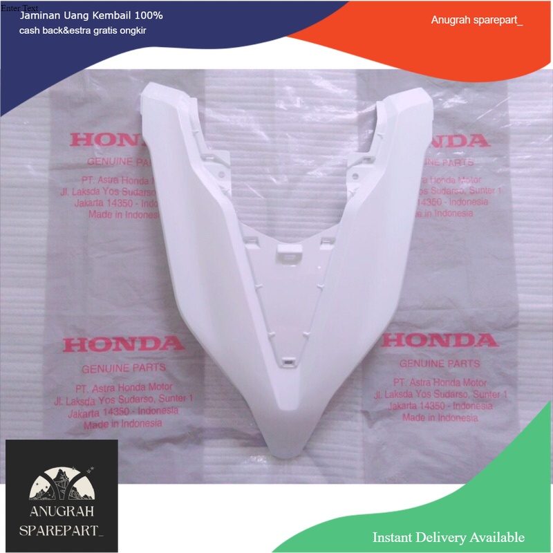 cover tameng v body depan vario new 125 150 2018 2020 putih original