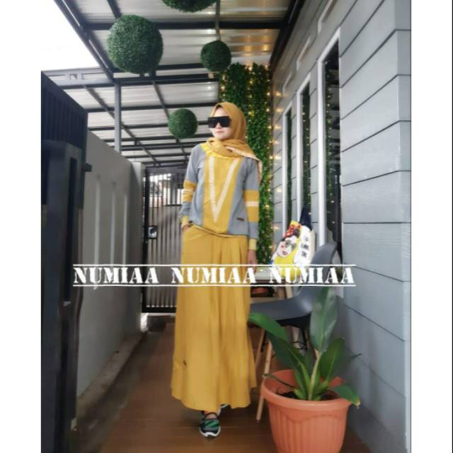 Setelan rok atasan variasi V by numiaa