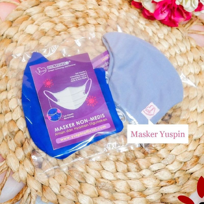 MASKER KAIN YUSPIN DEWASA dan ANAK 3 LAPIS