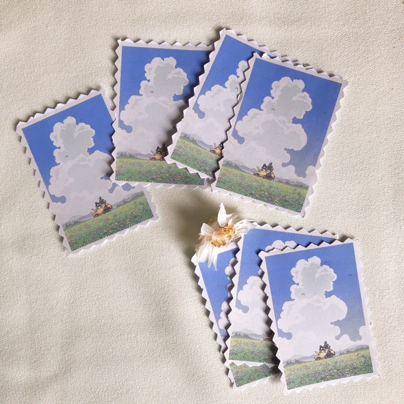 

15 pieces Vintage Paper Stamps