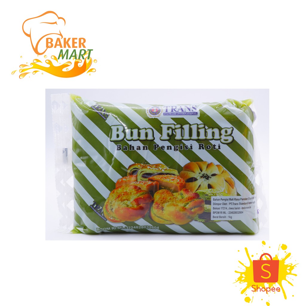 

Trans Bun Filling Pandan